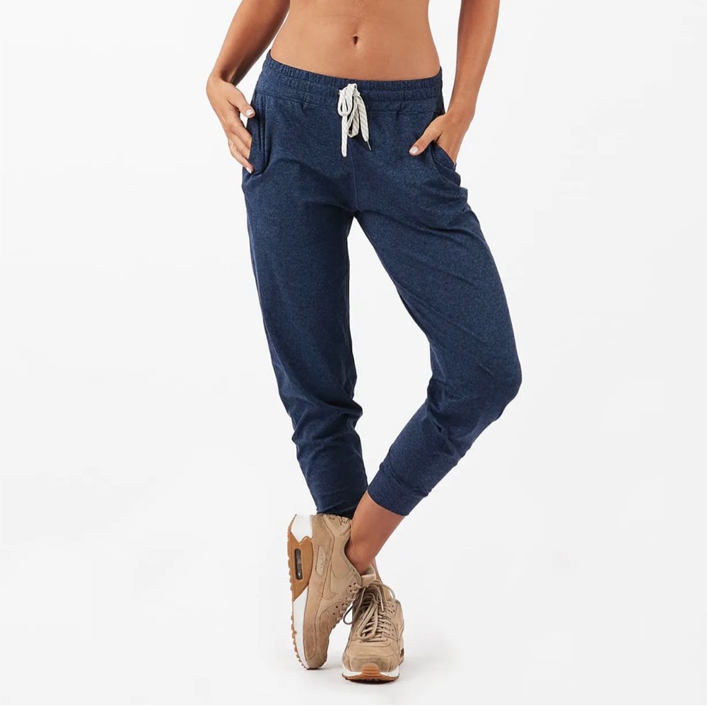 Vuori Performance Jogger Navy Heather Large
